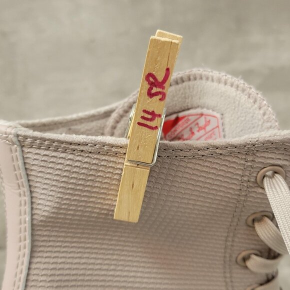 Converse Chuck 70 De Luxe Boot Womens Size 10.5 Platform Heeled Beige - Picture 11 of 11